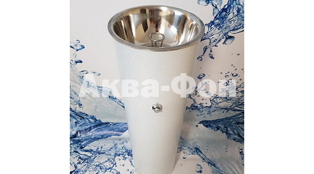 Фонтанчик питьевой кнопочный ФПН-2К (полимер) диаметр чаши 260 мм